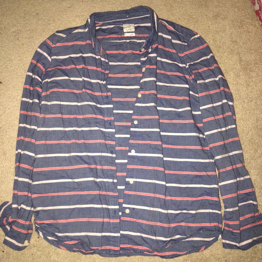 Women’s Gap Stripped Button Down